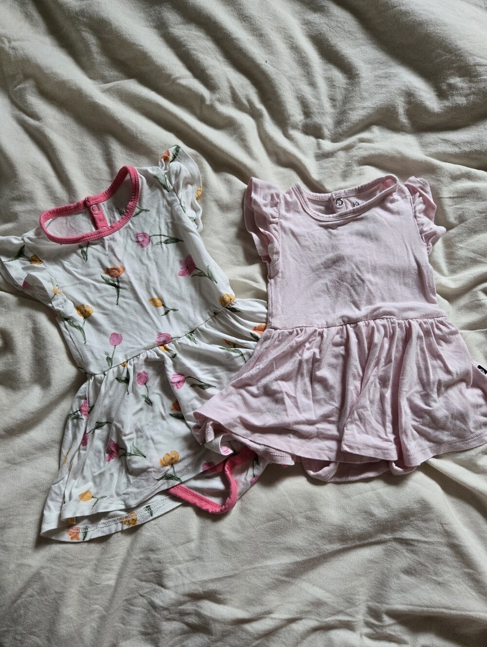 Kyte Baby 2pc Bodysuit Dress Bundle